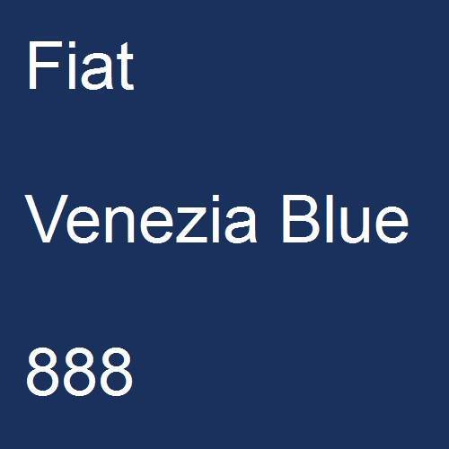 Fiat, Venezia Blue, 888.